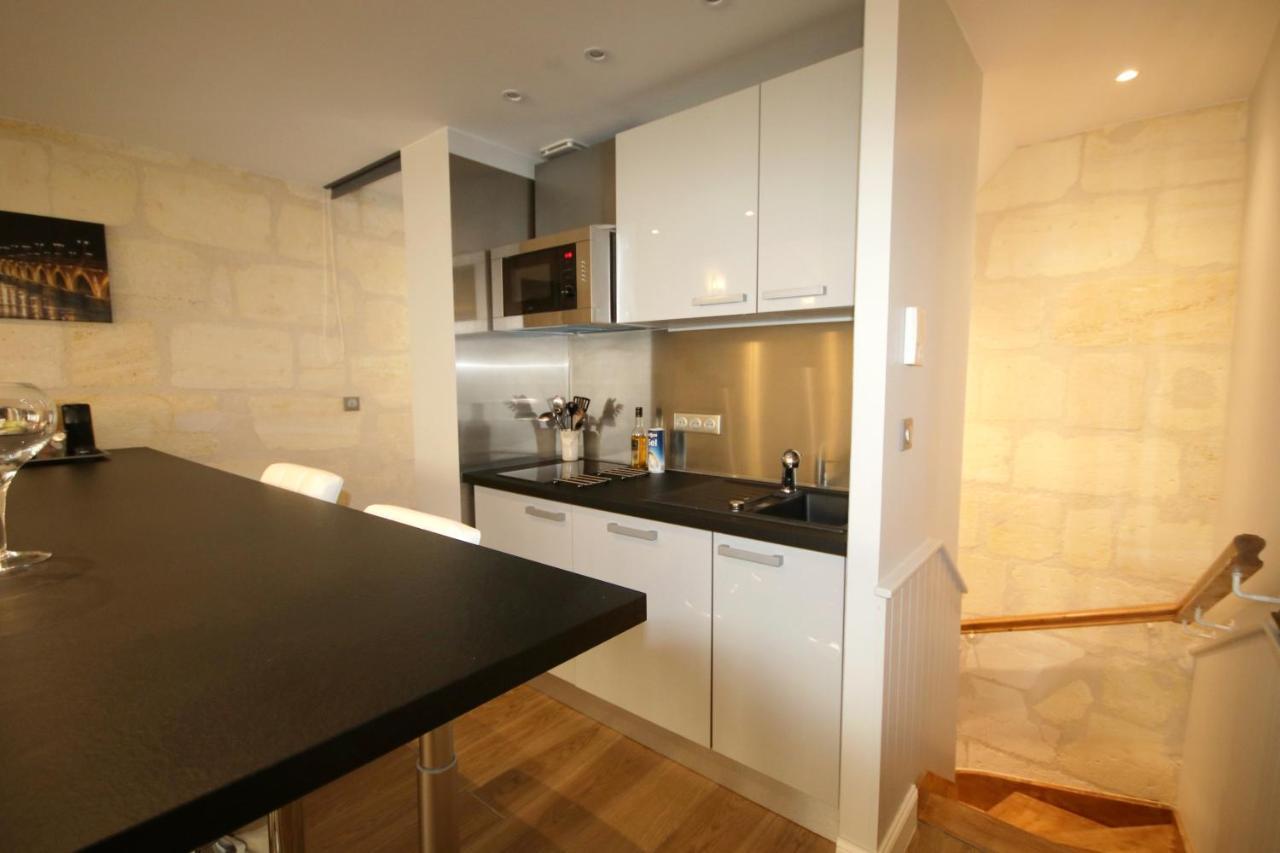 Appartement Climatise Avec Rooftop En Hypercentre Bordeaux Exterior foto